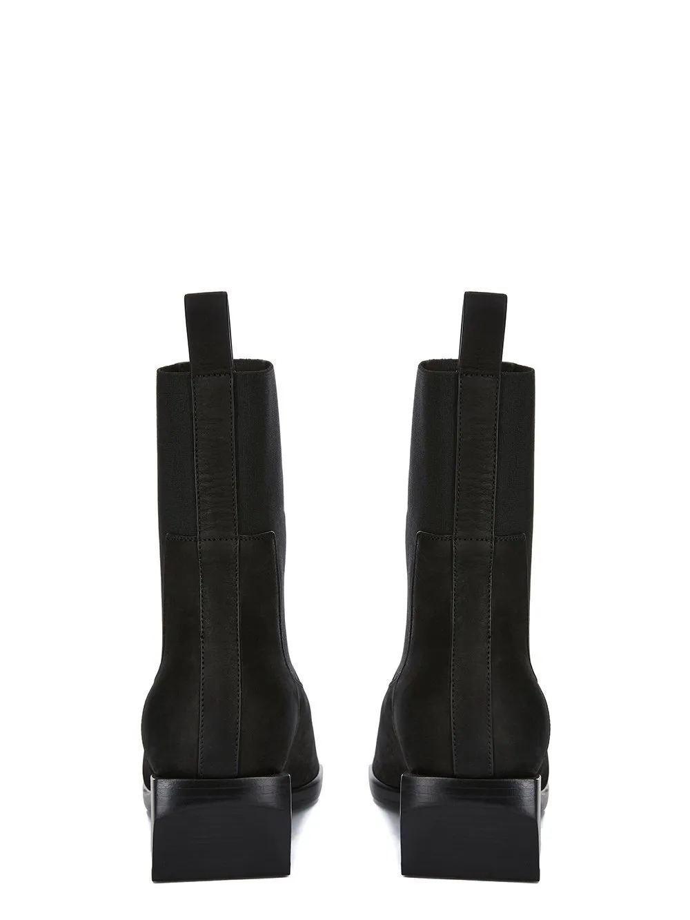 Rick Owens Concordians Heeled Sliver In Brown Nubuck