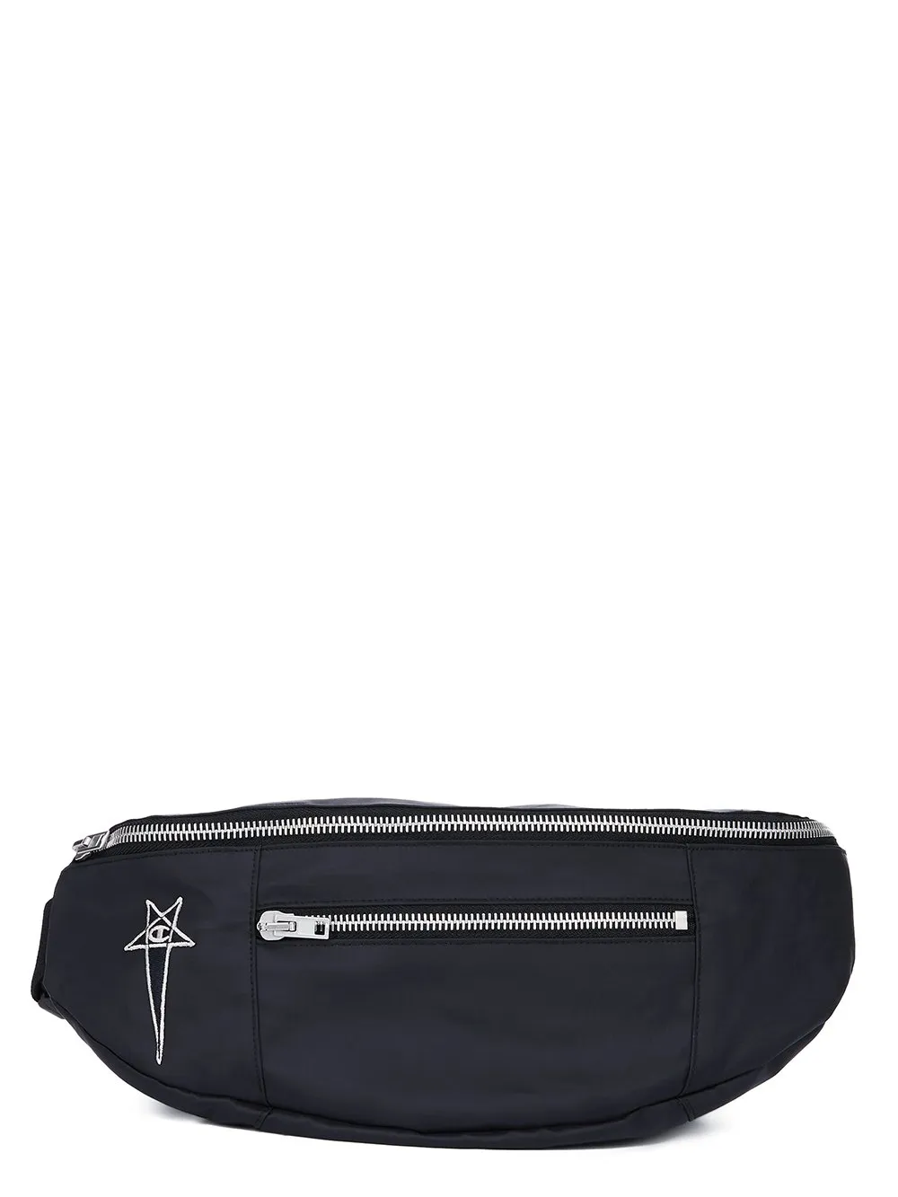 Champion X Rick Owens Bumbag In Black Light Nylon