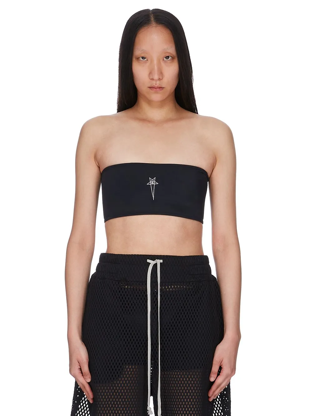 Champion X Rick Owens Bra In Black Swim Jersey