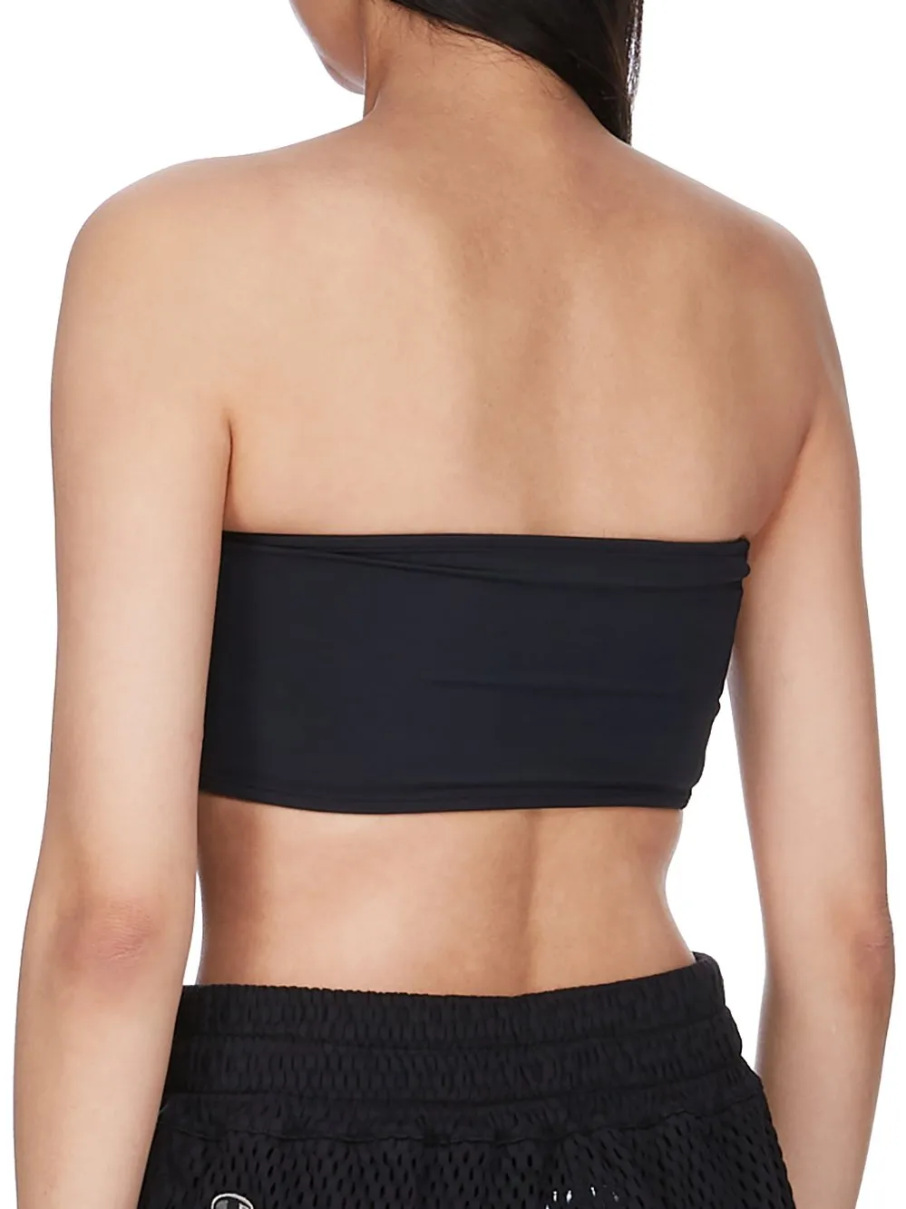 Champion X Rick Owens Bra In Black Swim Jersey