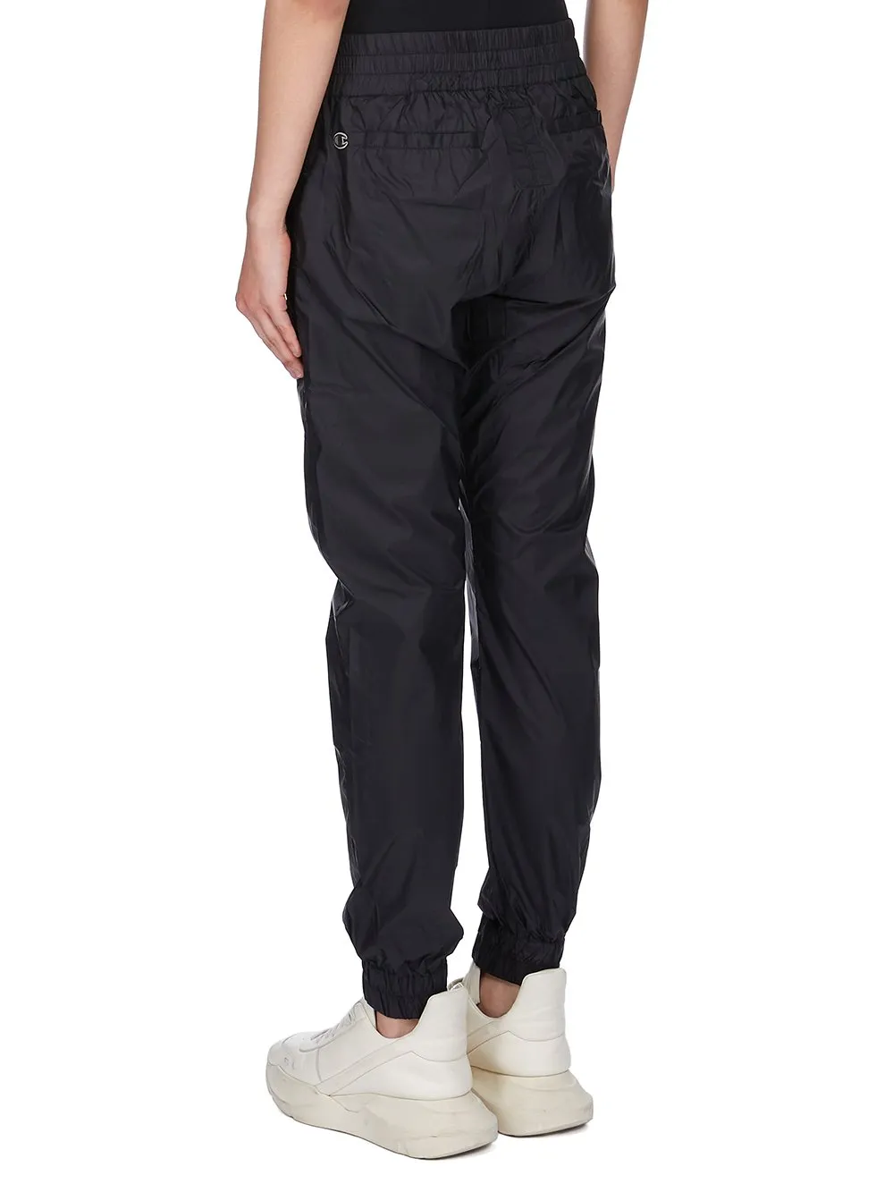 Champion X Rick Owens Joggers In Black Light Nylon