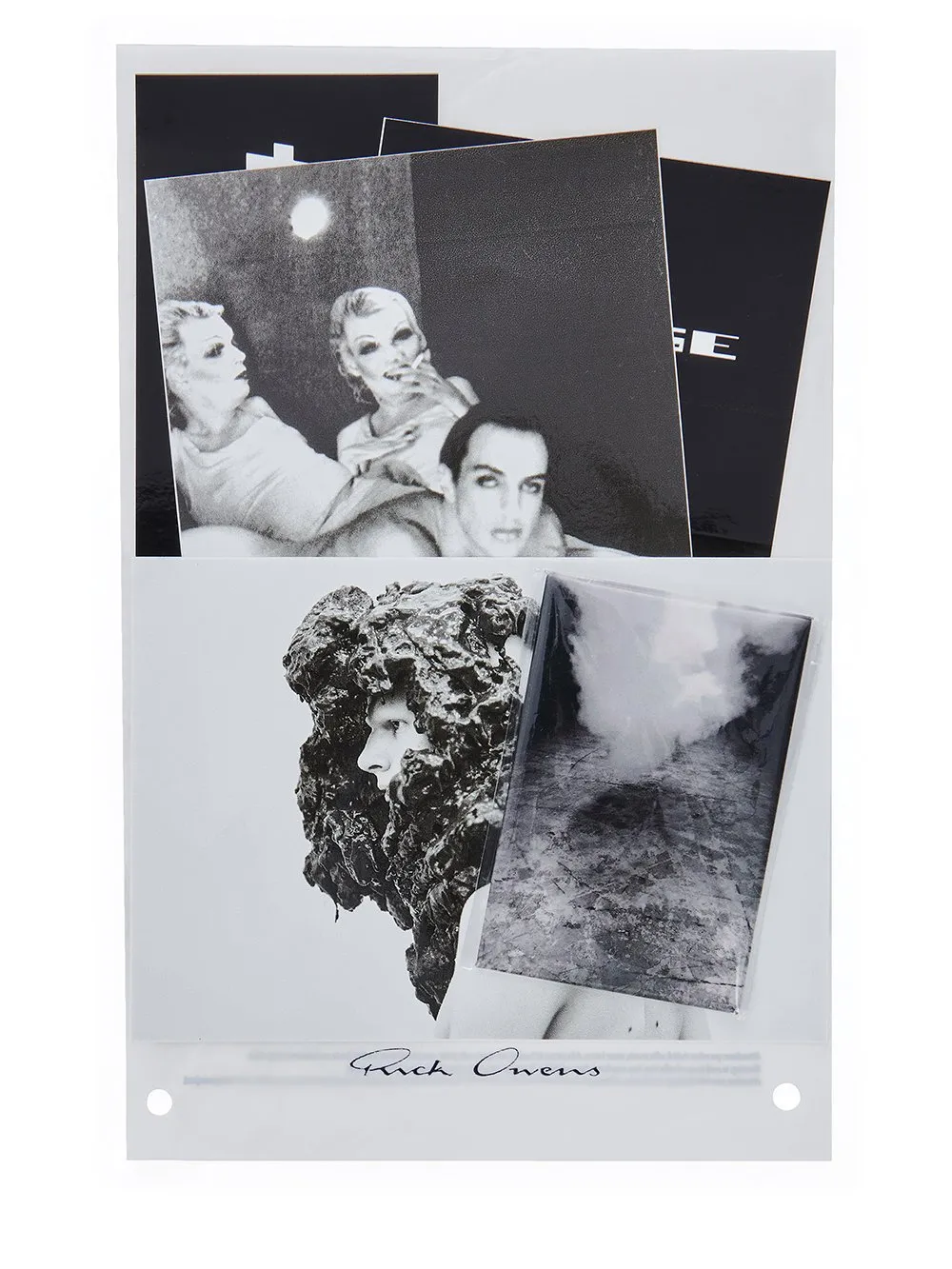 Rick Owens Sticker And Magnet Pack 3 In Sticker And Magnet