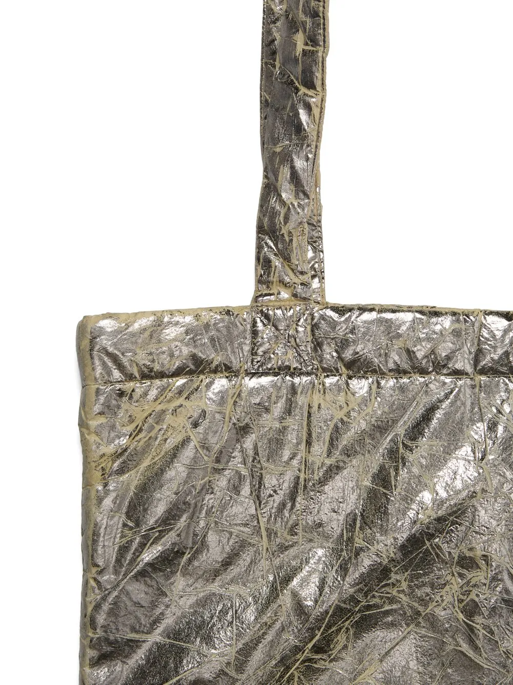 Drkshdw Concordians Shopper In Palladium Foil Light Nylon
