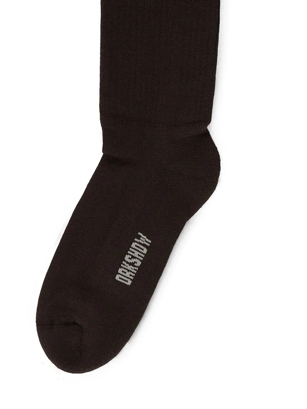 Drkshdw Concordians Drkshdw Knee High Socks In Drkdust/Pearl Cotton Knit