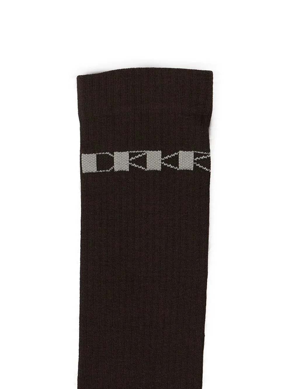 Drkshdw Concordians Drkshdw Knee High Socks In Drkdust/Pearl Cotton Knit