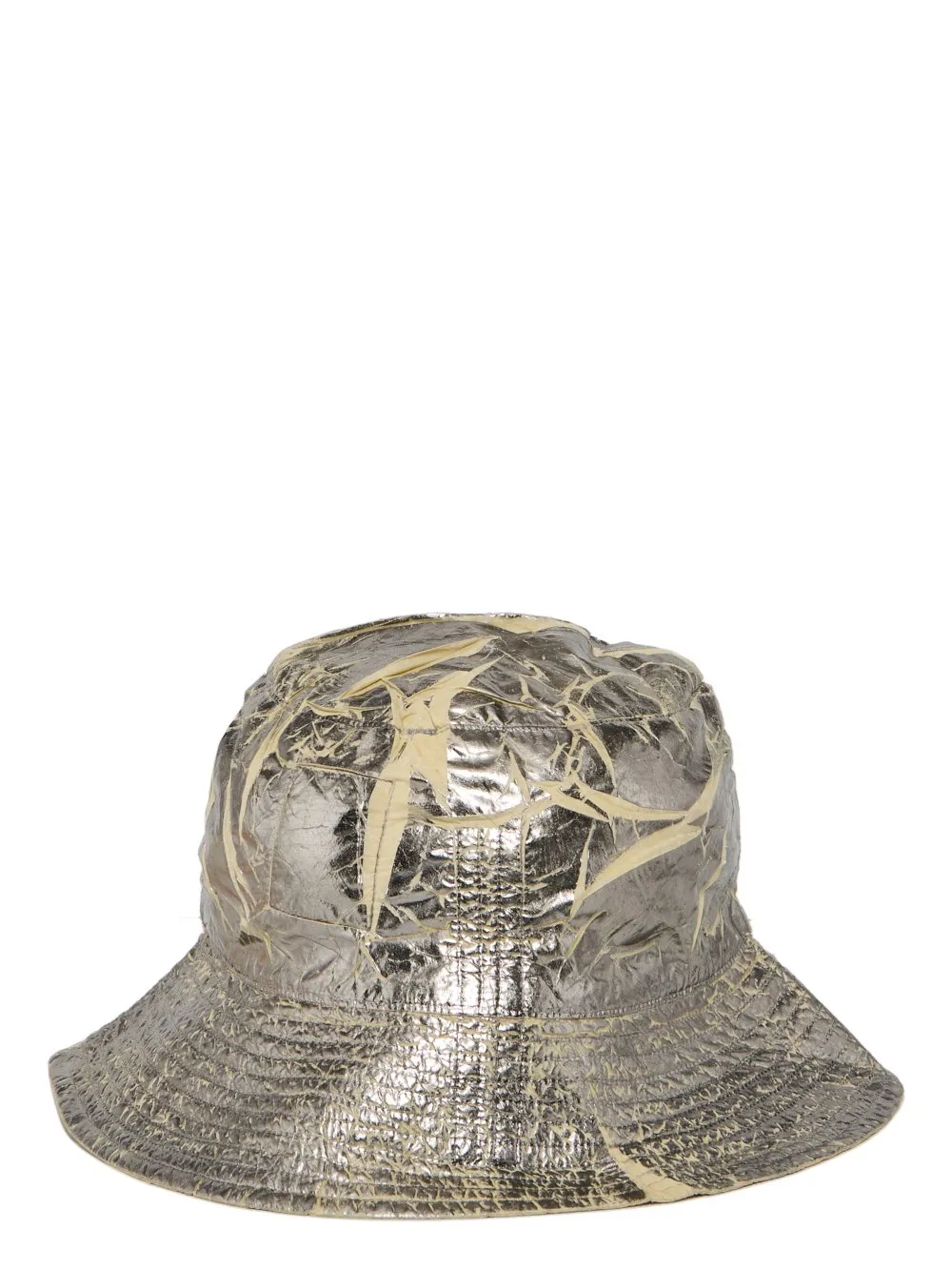 Drkshdw Concordians Gilligan Hat In Palladium Foil Light Nylon