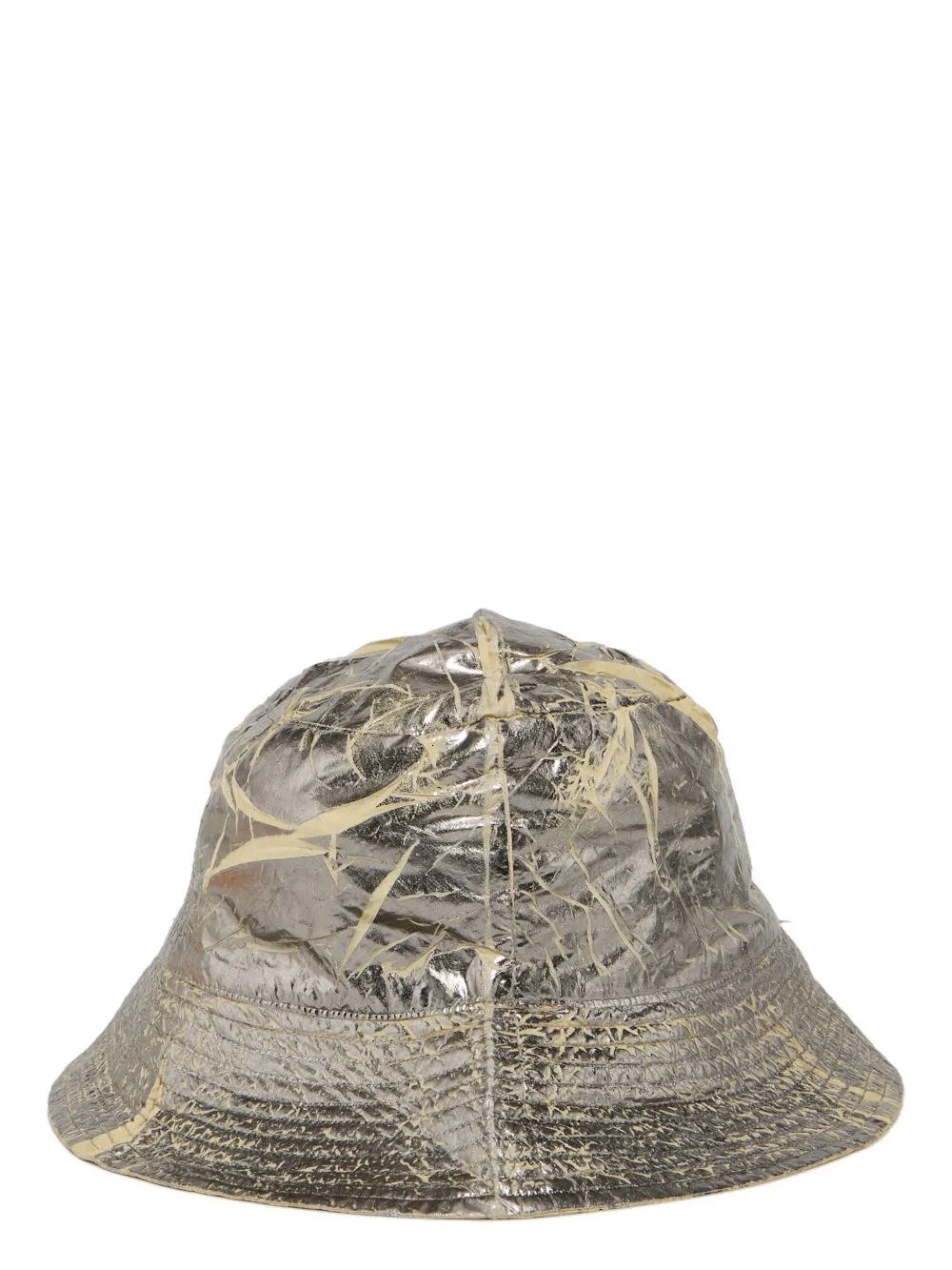 Drkshdw Concordians Gilligan Hat In Palladium Foil Light Nylon