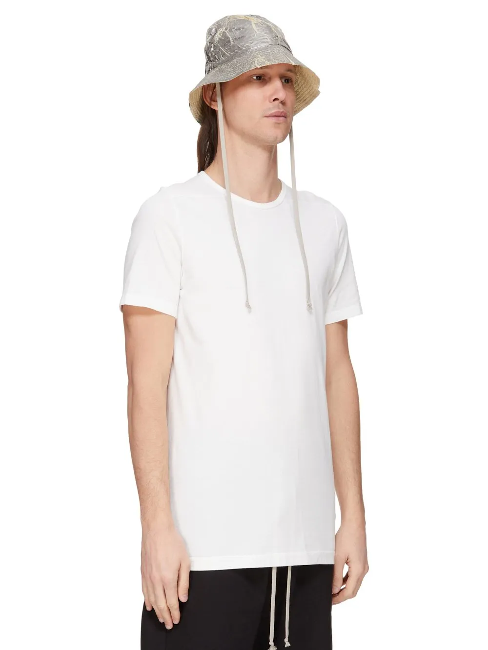 Drkshdw Concordians Gilligan Hat In Palladium Foil Light Nylon