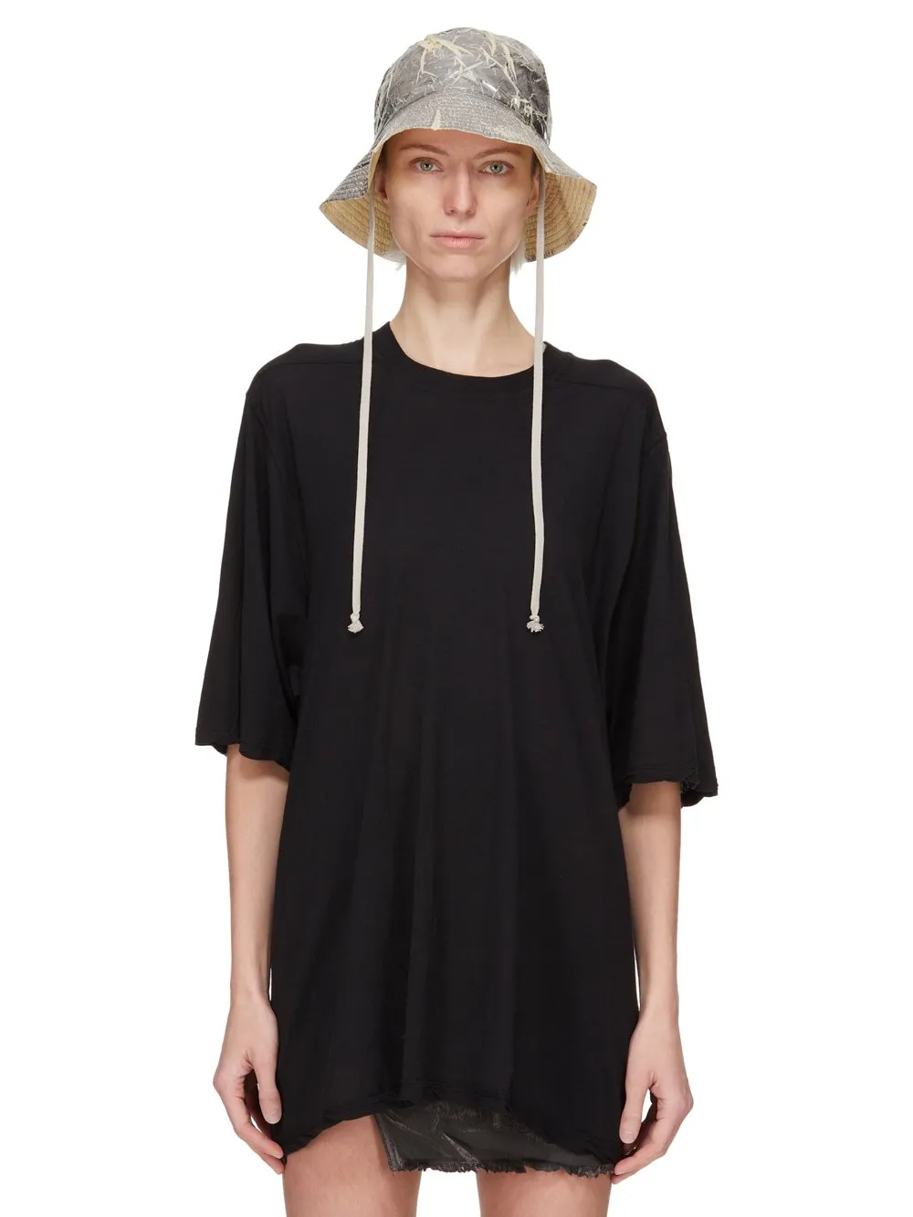 Drkshdw Concordians Gilligan Hat In Palladium Foil Light Nylon