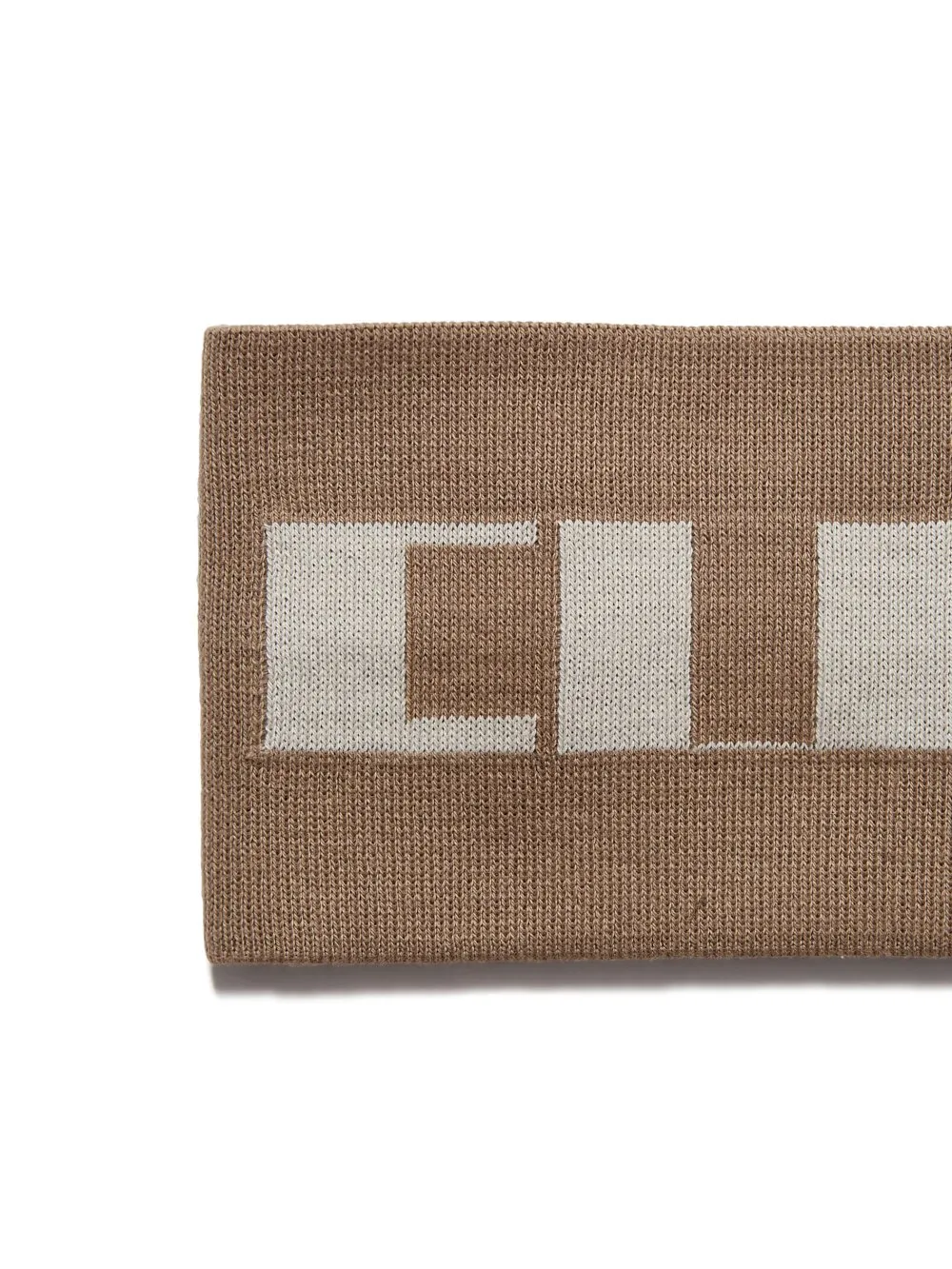 Drkshdw Concordians Headband In Dirty Natural/Pearl Terry Knit