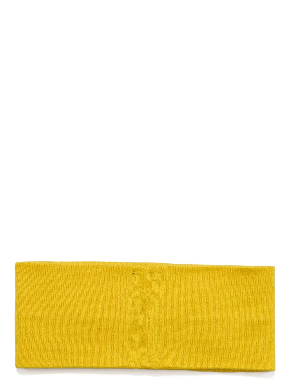 Drkshdw Concordians Headband In Lemon/Pearl Cotton Knit