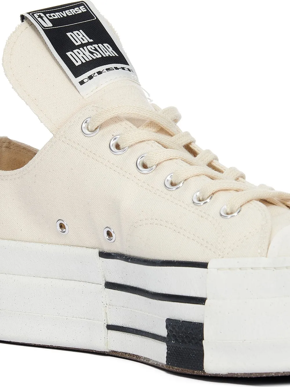 Converse X Drkshdw Dbl Drkstar Ox In Natural