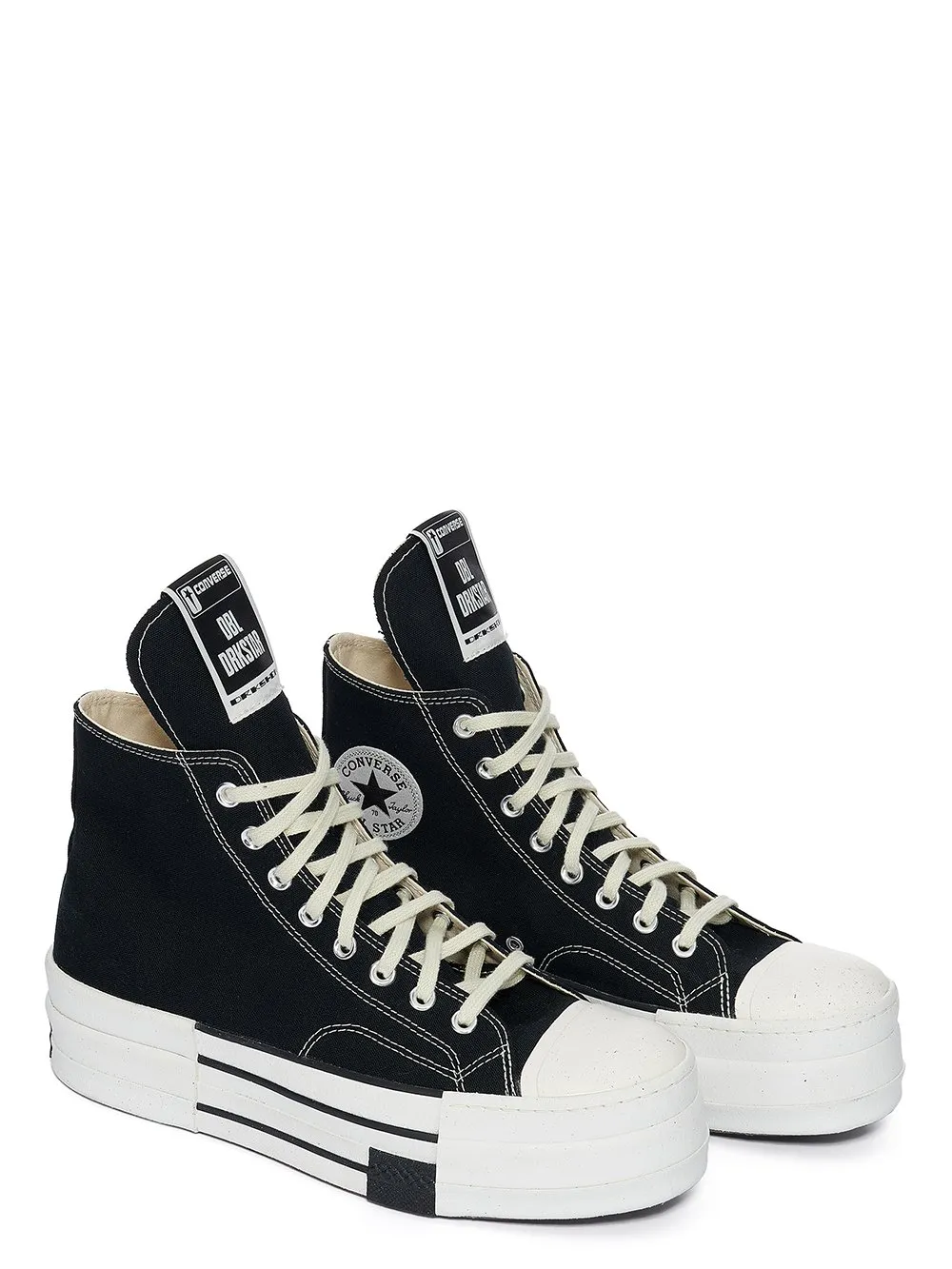 Converse X Drkshdw Dbl Drkstar Hi In Black
