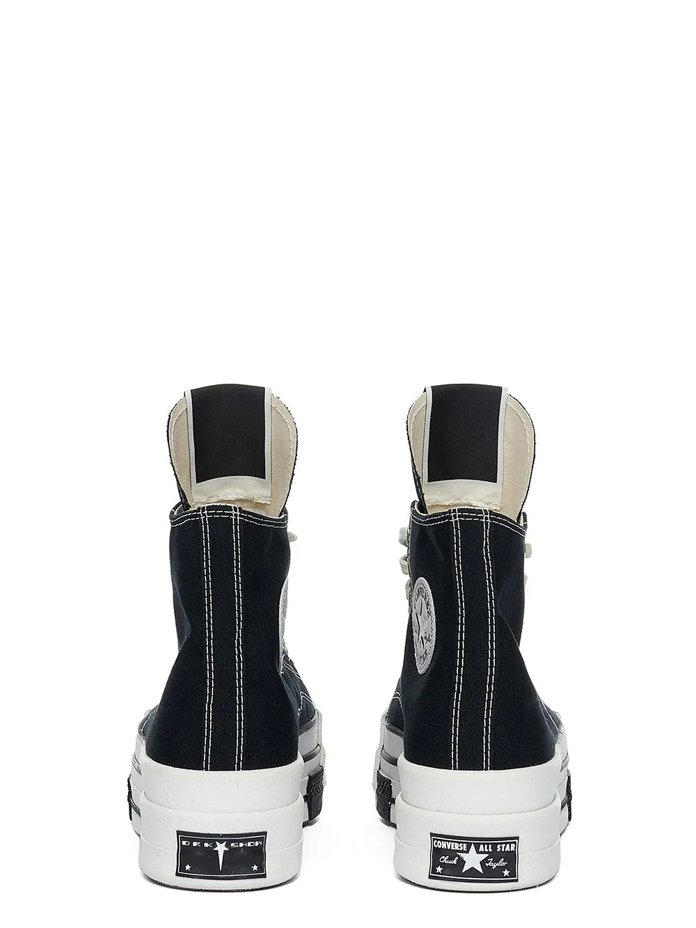 Converse X Drkshdw Dbl Drkstar Hi In Black