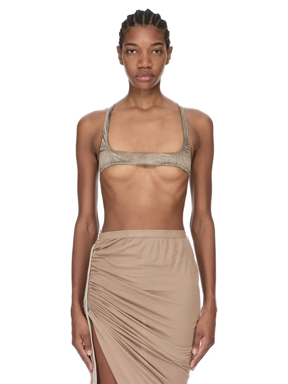 Drkshdw Temple Horny T In Dust Wash Stretch Denim