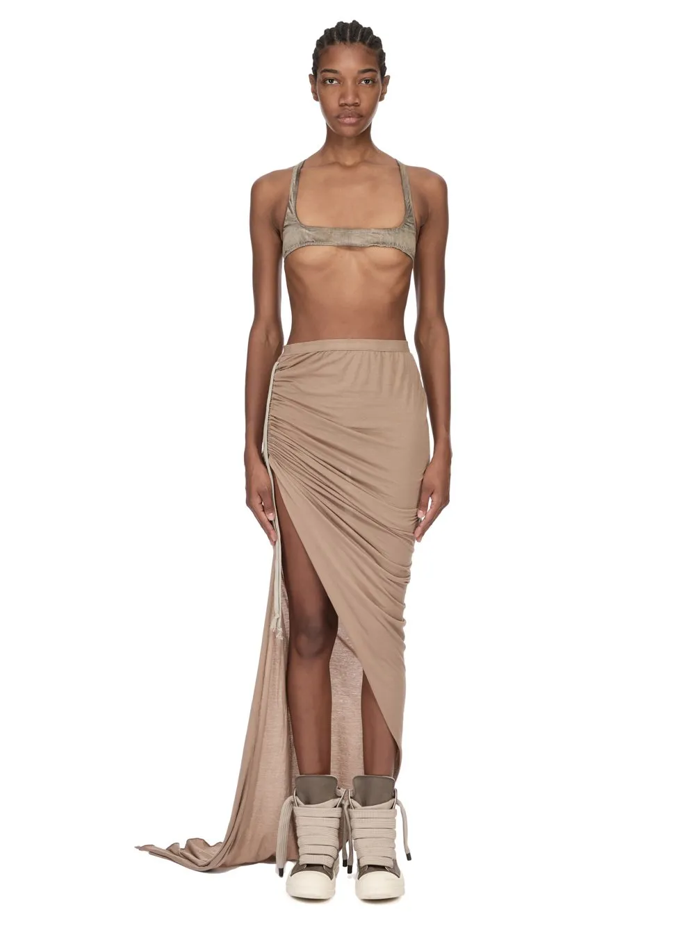 Drkshdw Temple Horny T In Dust Wash Stretch Denim