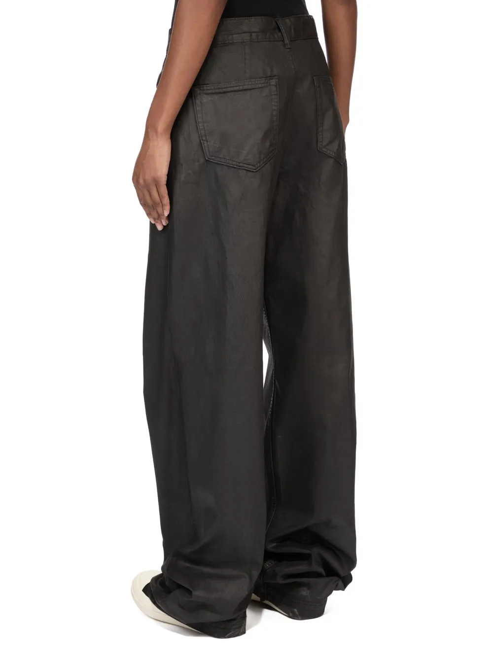 Drkshdw Temple Geth Jeans In Black 8Oz Deep Black Denim