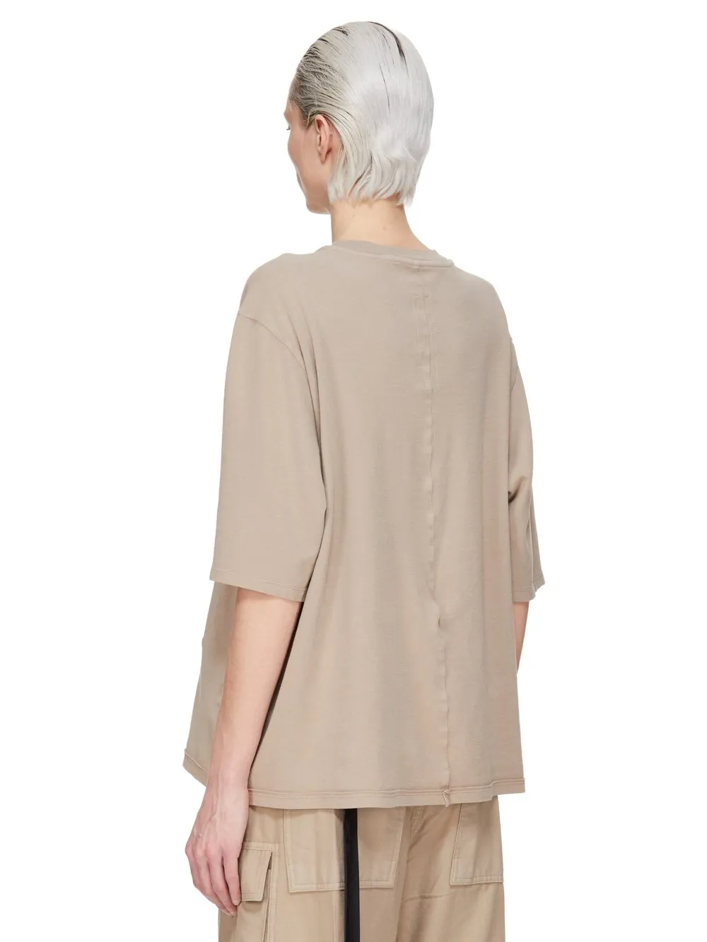 Drkshdw Concordians Walrus T In Dirty Pearl Double Brushed Jersey