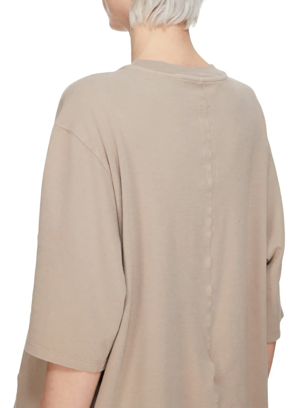 Drkshdw Concordians Walrus T In Dirty Pearl Double Brushed Jersey