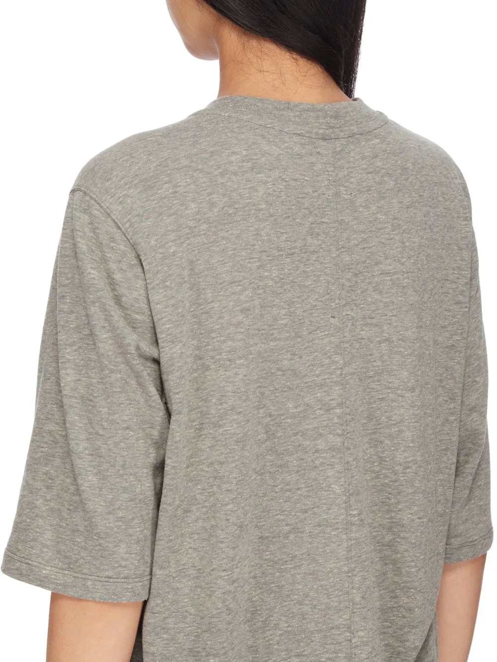 Drkshdw Concordians Walrus T In Melange Grey Jersey