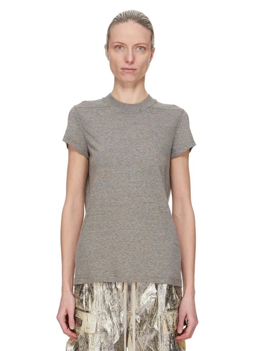 Drkshdw Concordians Small Level T In Grey Melange Jersey