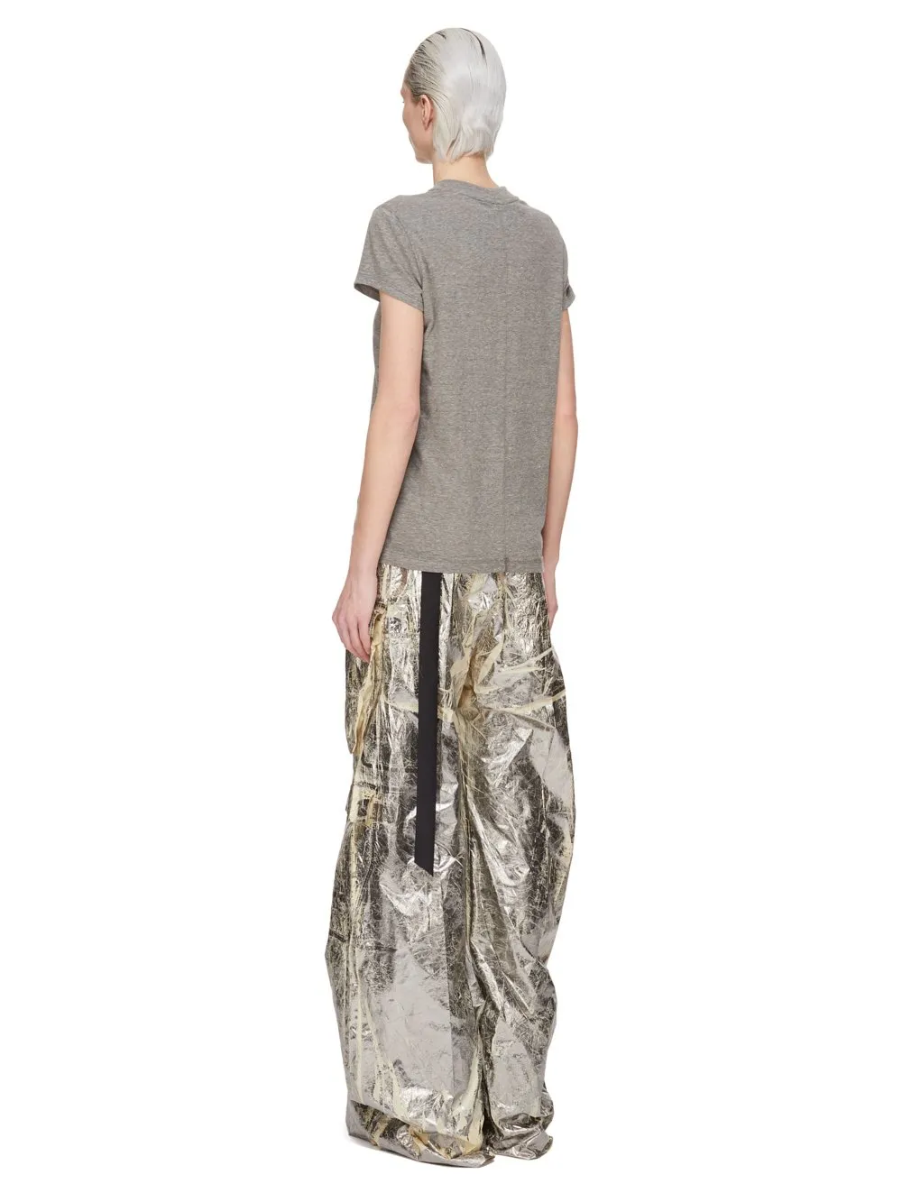 Drkshdw Concordians Small Level T In Grey Melange Jersey