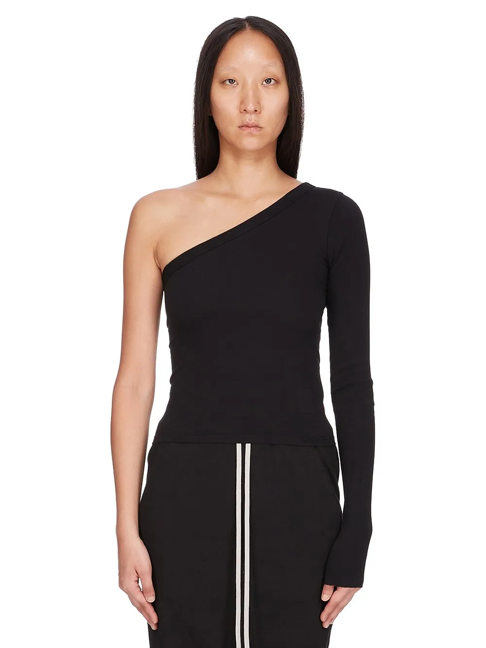 Drkshdw Concordians Ziggy T In Black Medium Weight Cotton Jersey