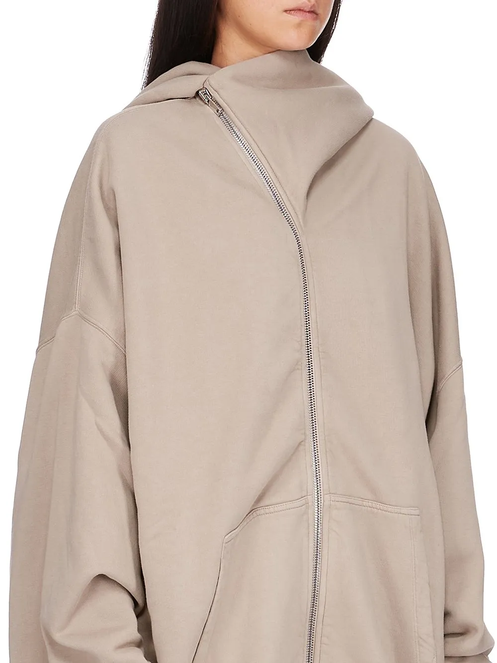 Drkshdw Concordians Megamountain In Dirty Pearl Furka Heavy Sweatshirt