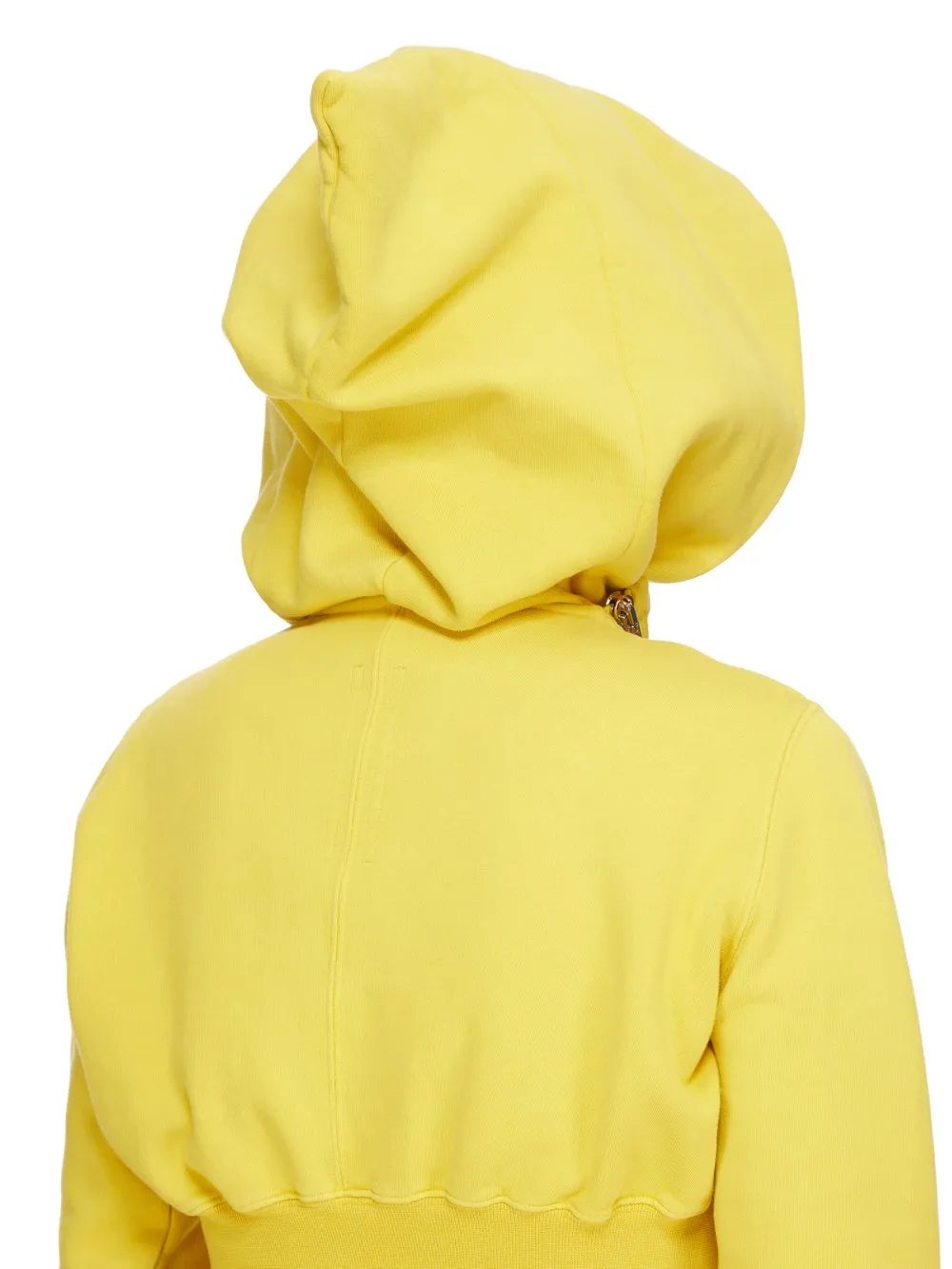 Drkshdw Concordians Micro Mountain Hoodie In Lemon Furka Heavy Sweatshirt