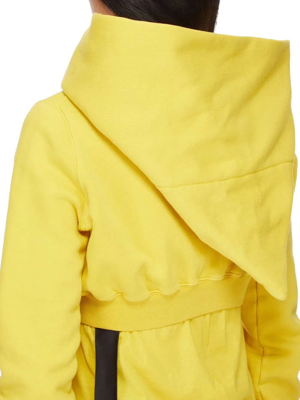 Drkshdw Concordians Micro Mountain Hoodie In Lemon Furka Heavy Sweatshirt