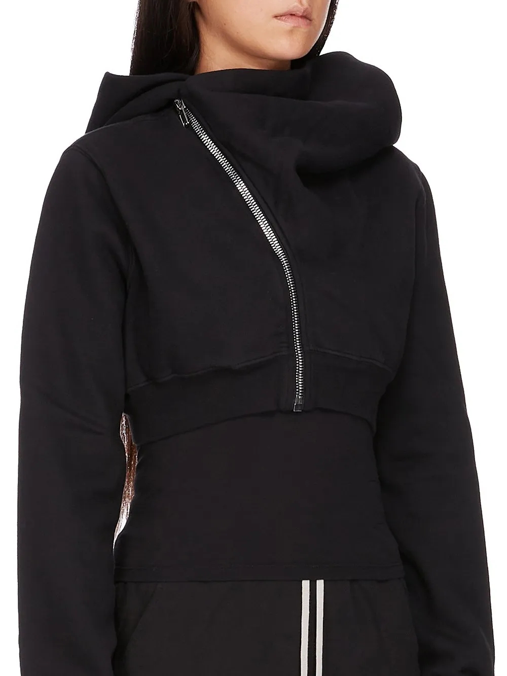 Drkshdw Concordians Micro Mountain Hoodie In Black Furka Heavy Sweatshirt