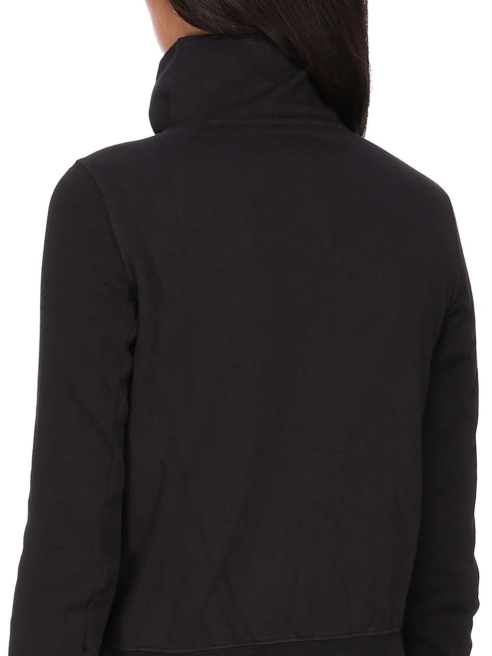 Drkshdw Concordians Mountain Sweat In Black Compact Heavy Jersey