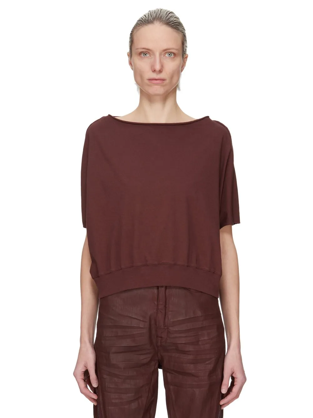 Drkshdw Concordians Dagger Top In Scab Medium Weight Cotton Jersey