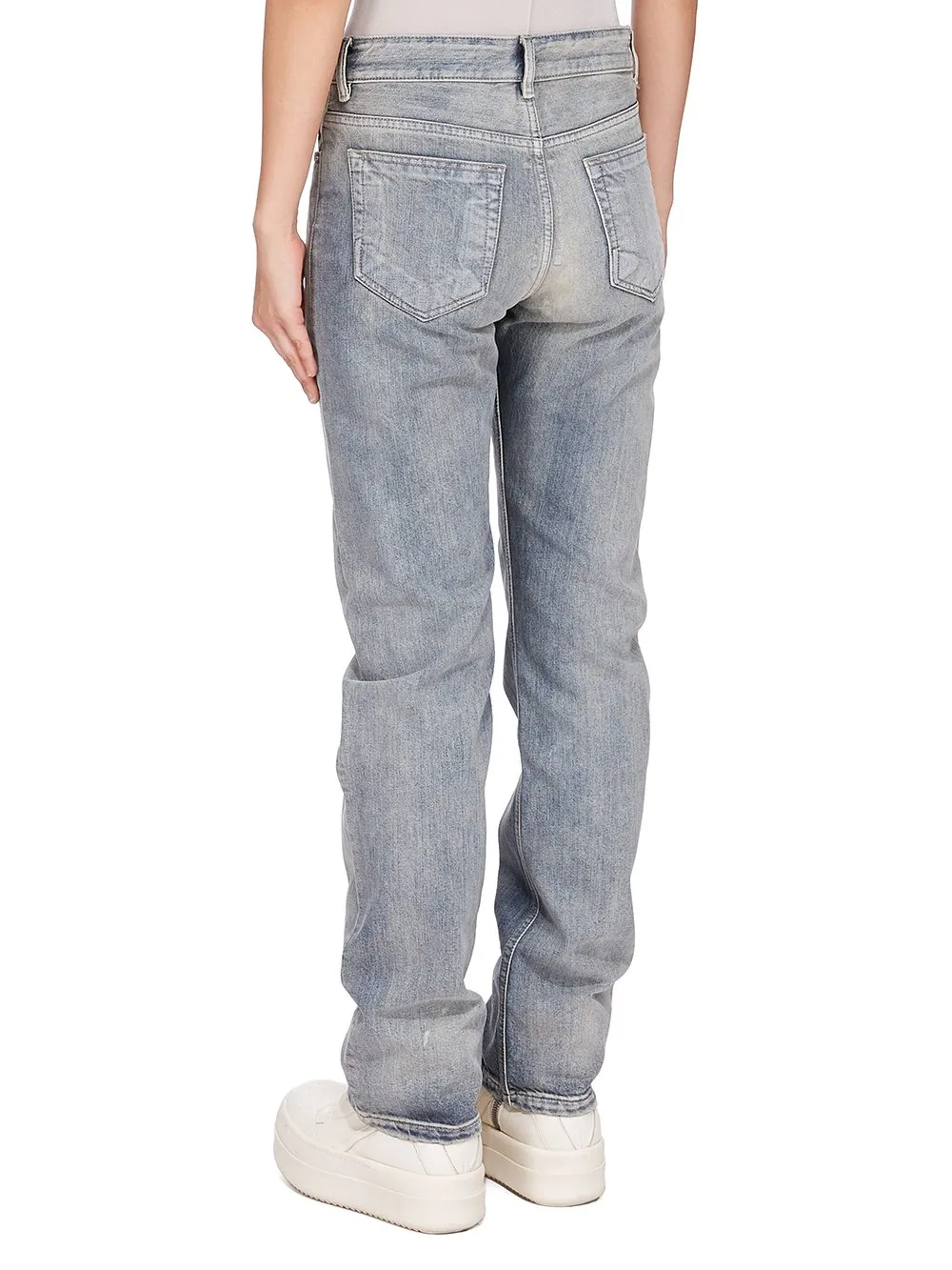 Drkshdw Concordians Fog Cut In 13Oz Mineral Pearl Denim