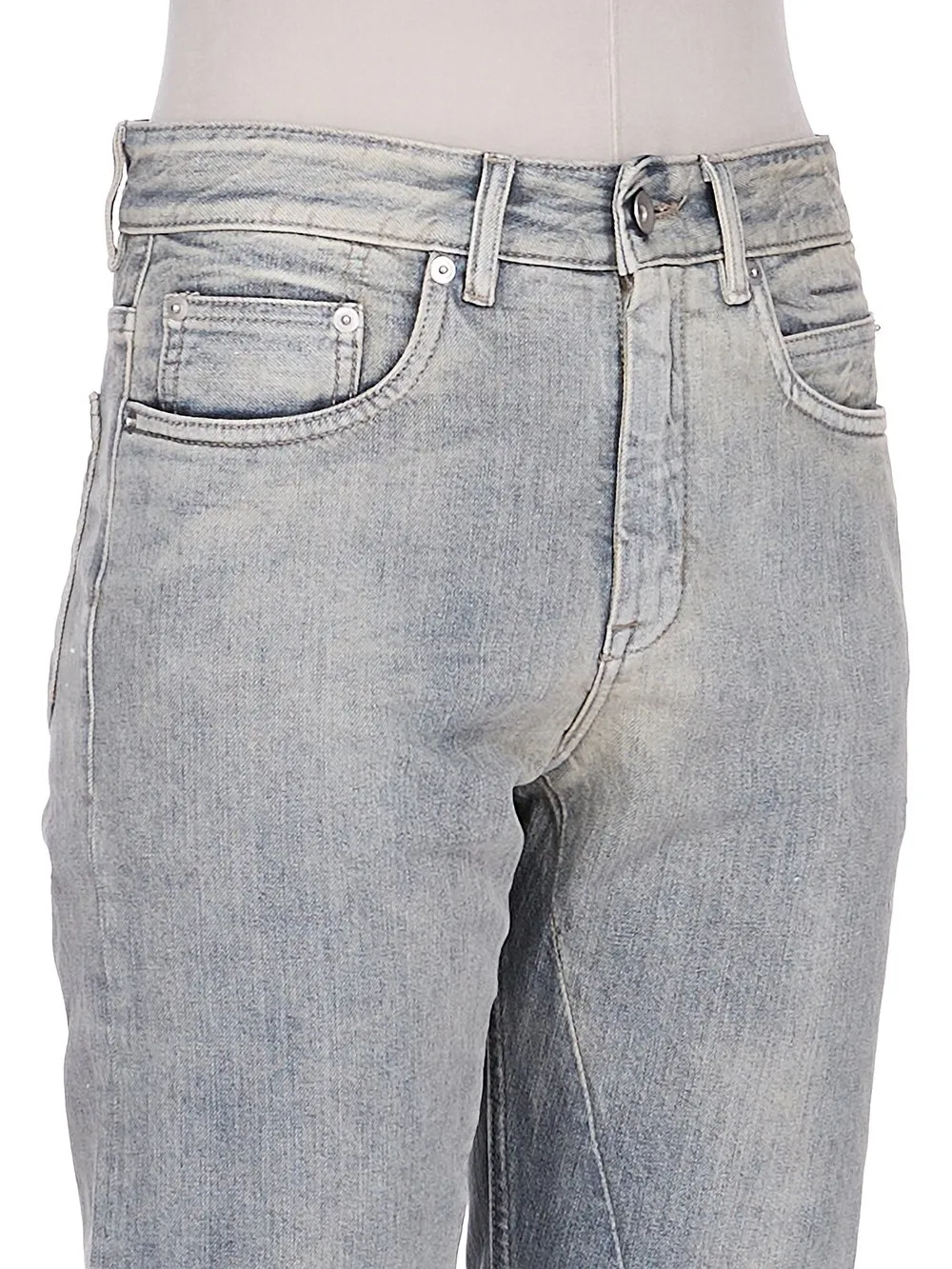 Drkshdw Concordians Fog Cut In 13Oz Mineral Pearl Denim