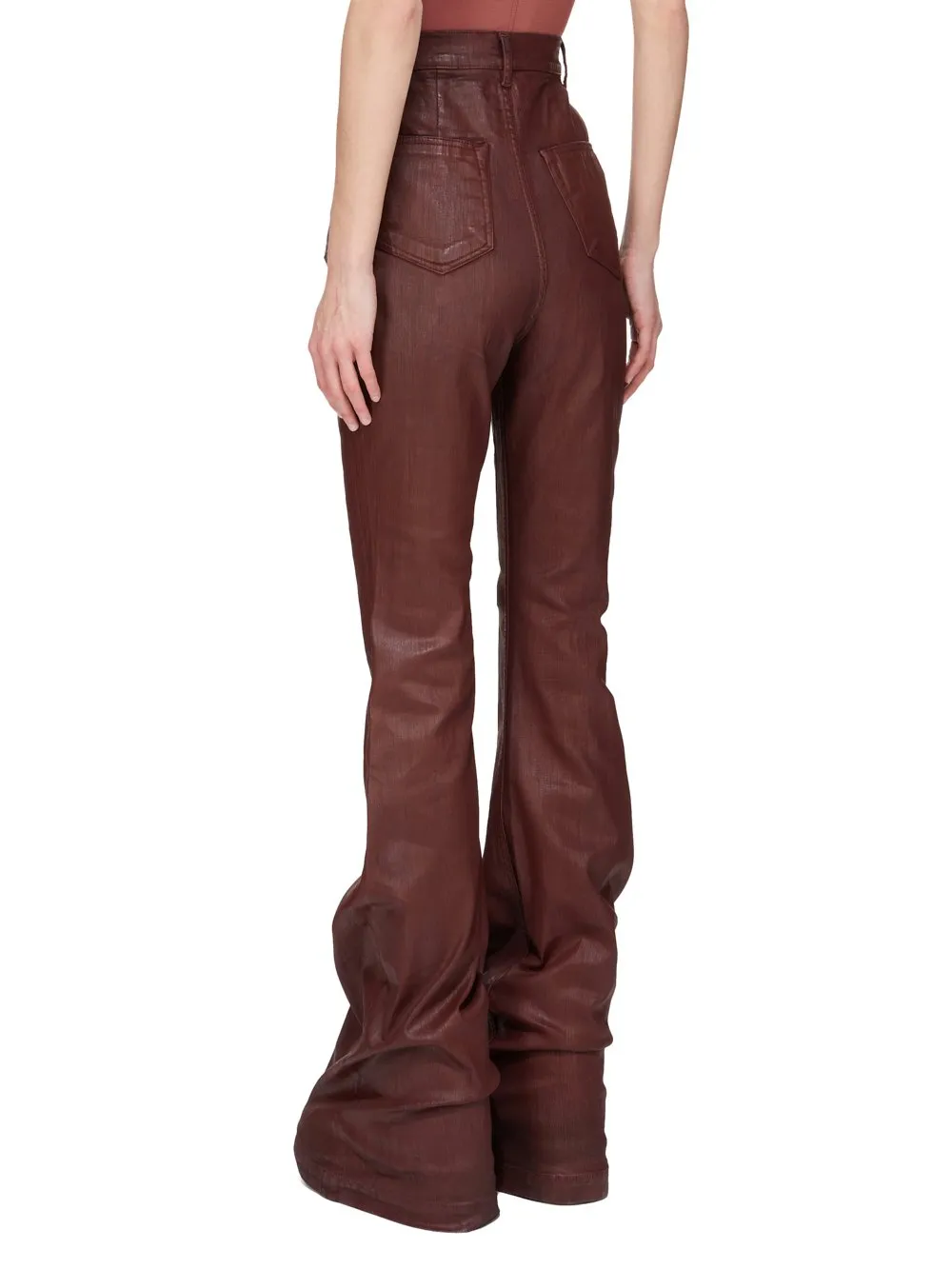 Drkshdw Concordians Bolan Bootcut In Scab Wax Stretch Denim