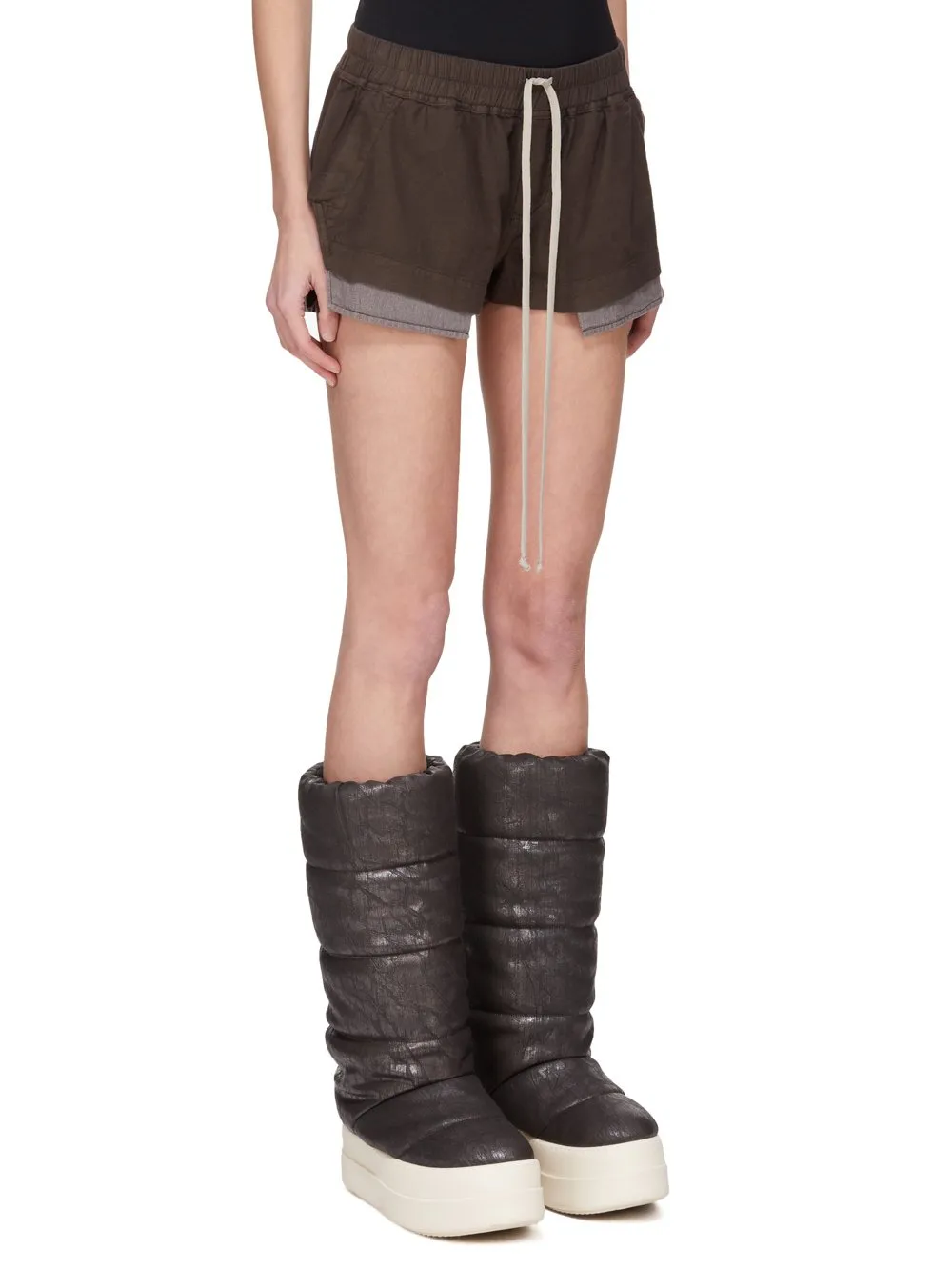Drkshdw Concordians Fog Boxers In Drkdust Light Flannel
