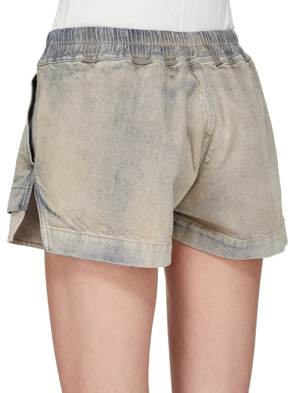 Drkshdw Concordians Fog Boxers In 13Oz Mineral Pearl Denim