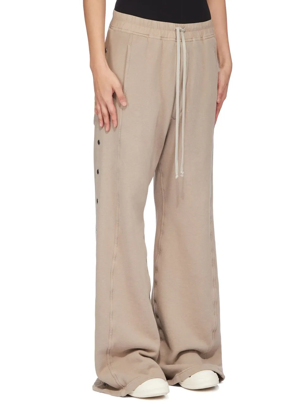 Drkshdw Concordians Pusher Pants In Dirty Pearl Slub Felpa