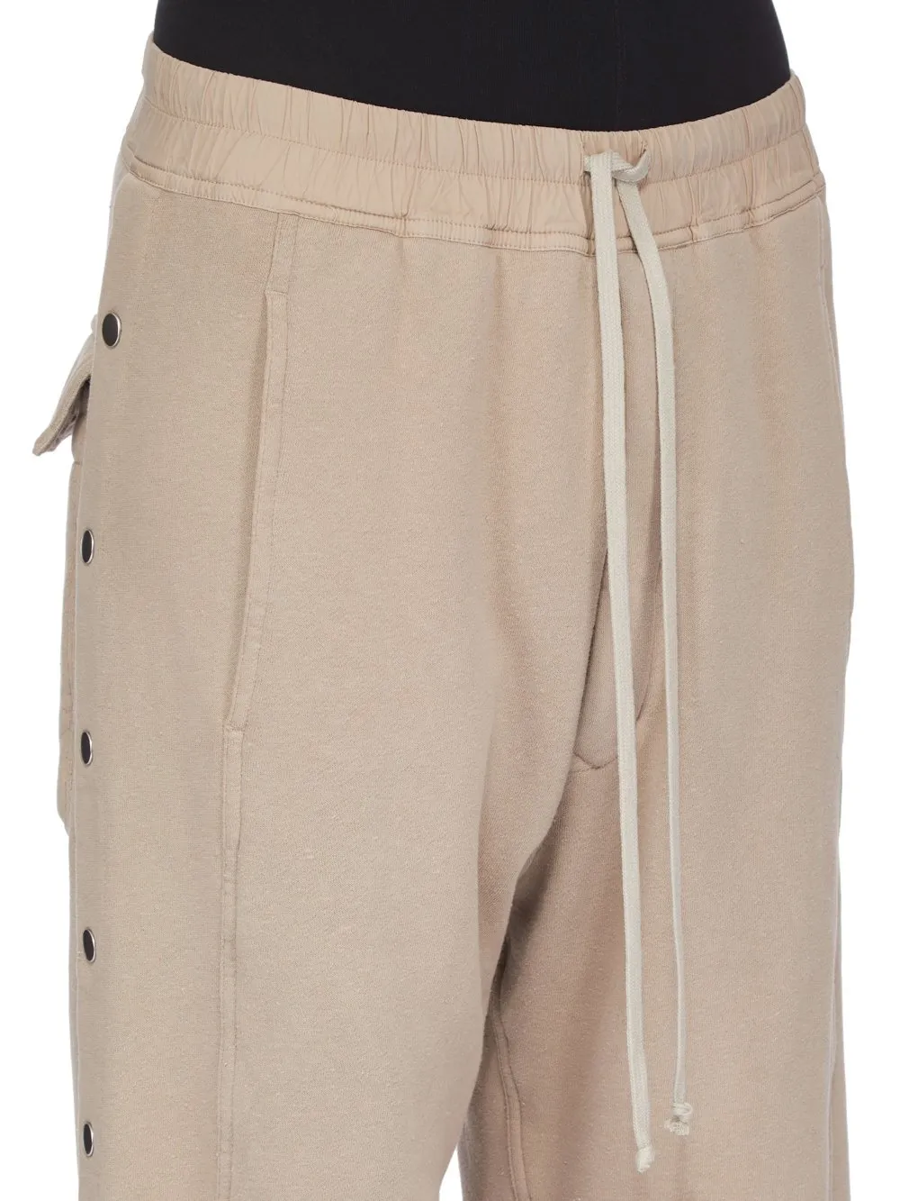 Drkshdw Concordians Pusher Pants In Dirty Pearl Slub Felpa