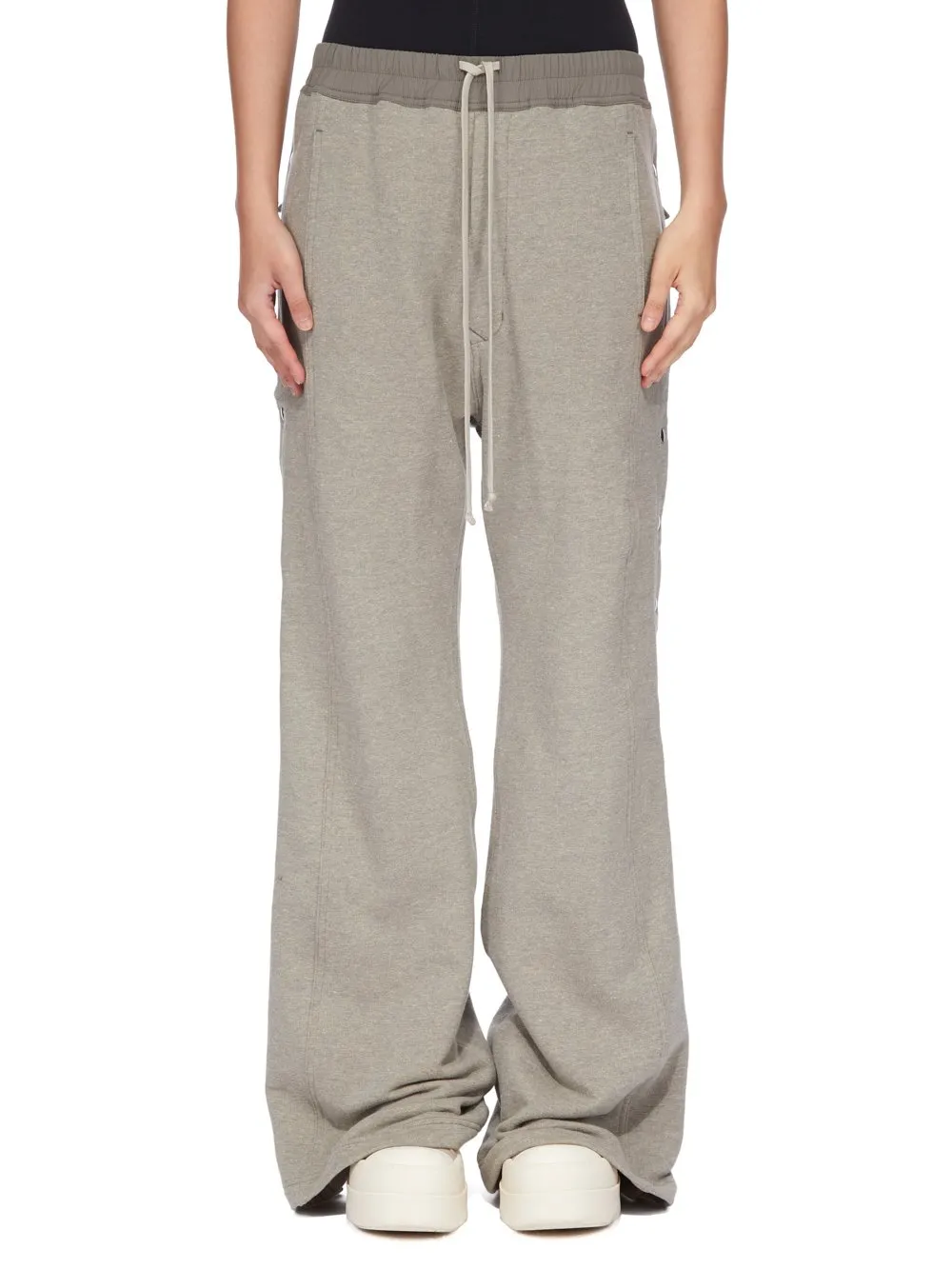 Drkshdw Concordians Pusher Pants In Grey Melange Felpa Jersey