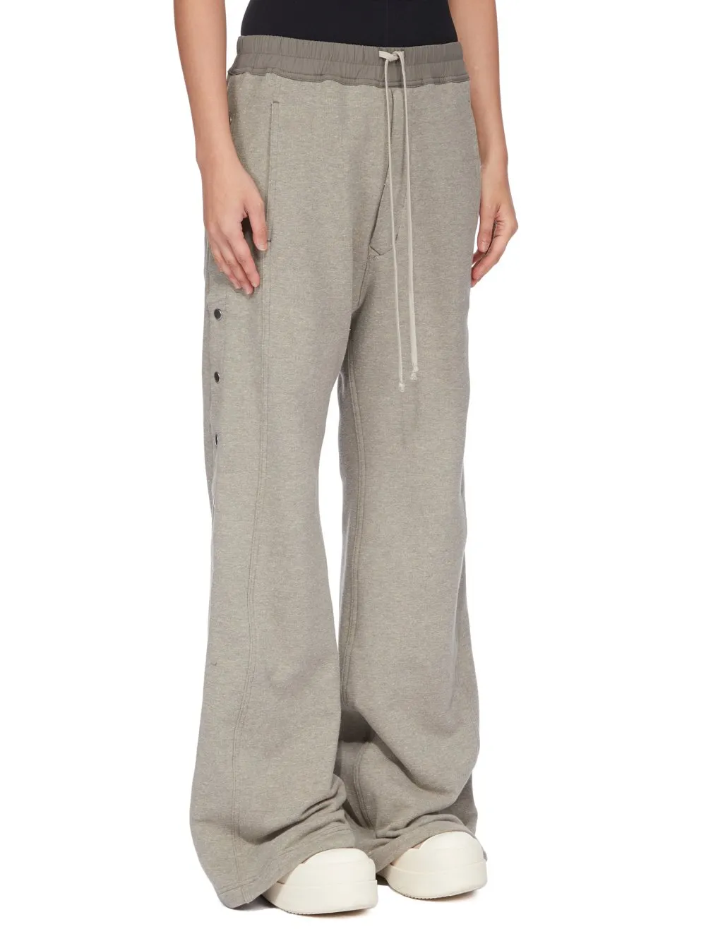 Drkshdw Concordians Pusher Pants In Grey Melange Felpa Jersey