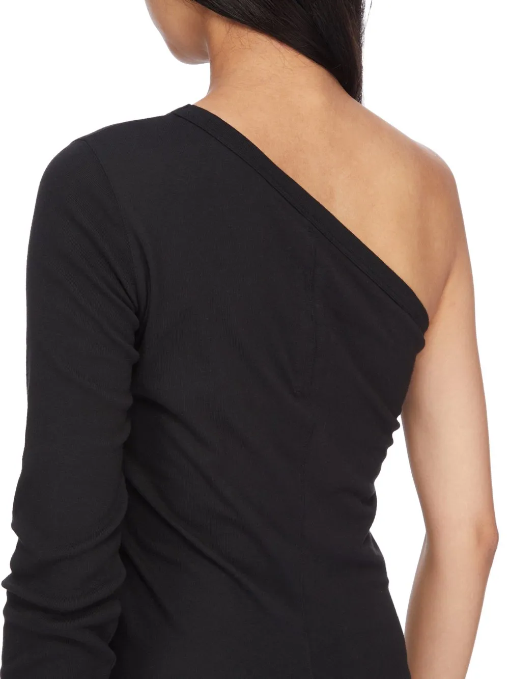 Drkshdw Concordians Ziggy Dress In Black Medium Weight Cotton Jersey