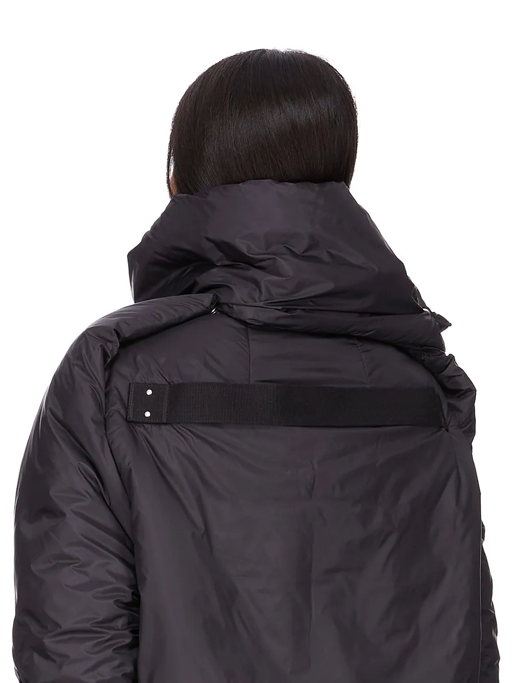 Drkshdw Concordians Covertible Jkt In Black Recycled Nylon