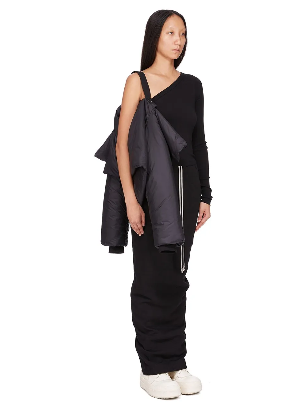 Drkshdw Concordians Covertible Jkt In Black Recycled Nylon