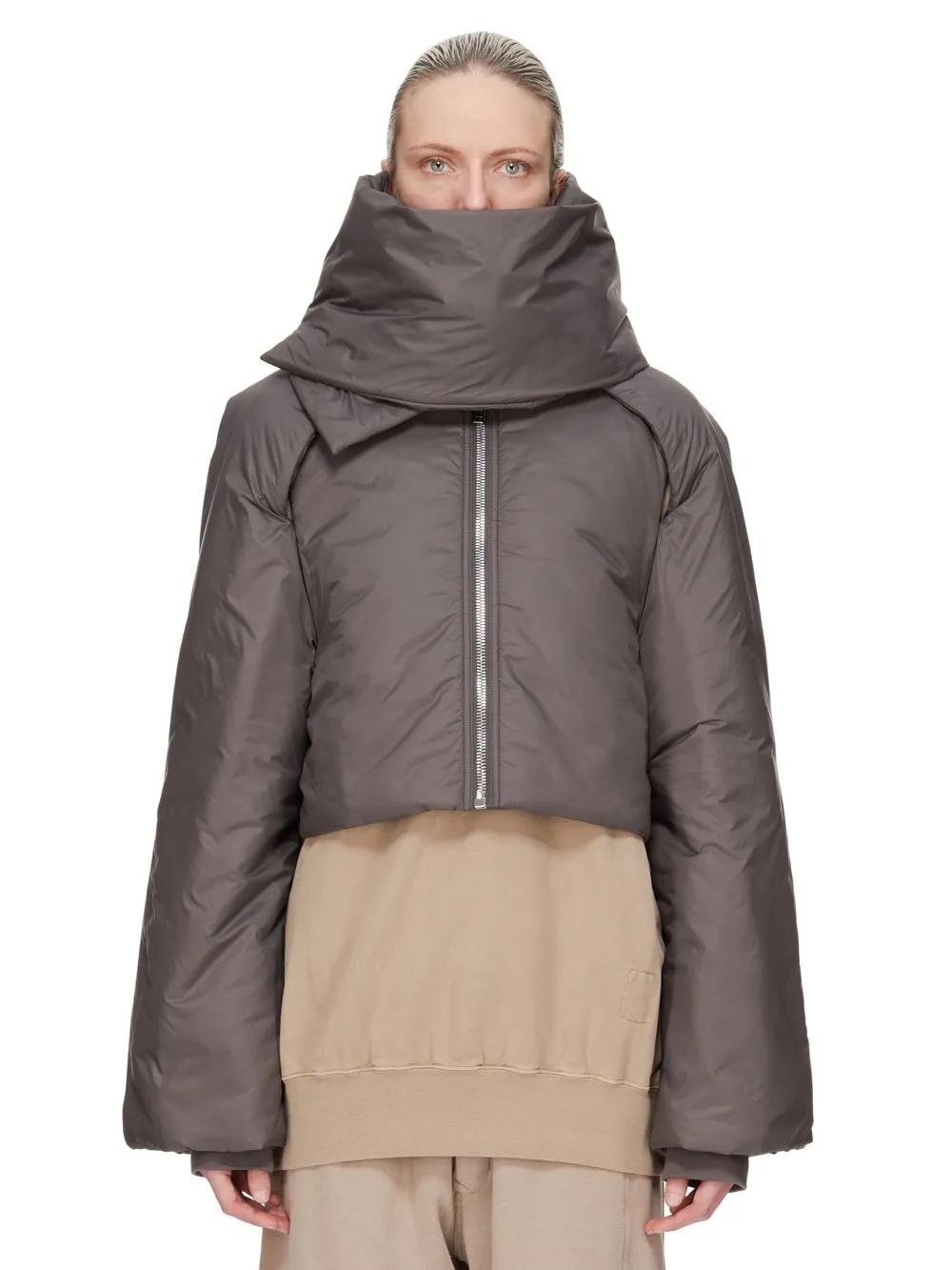 Drkshdw Concordians Covertible Jkt In Bronze Recycled Nylon