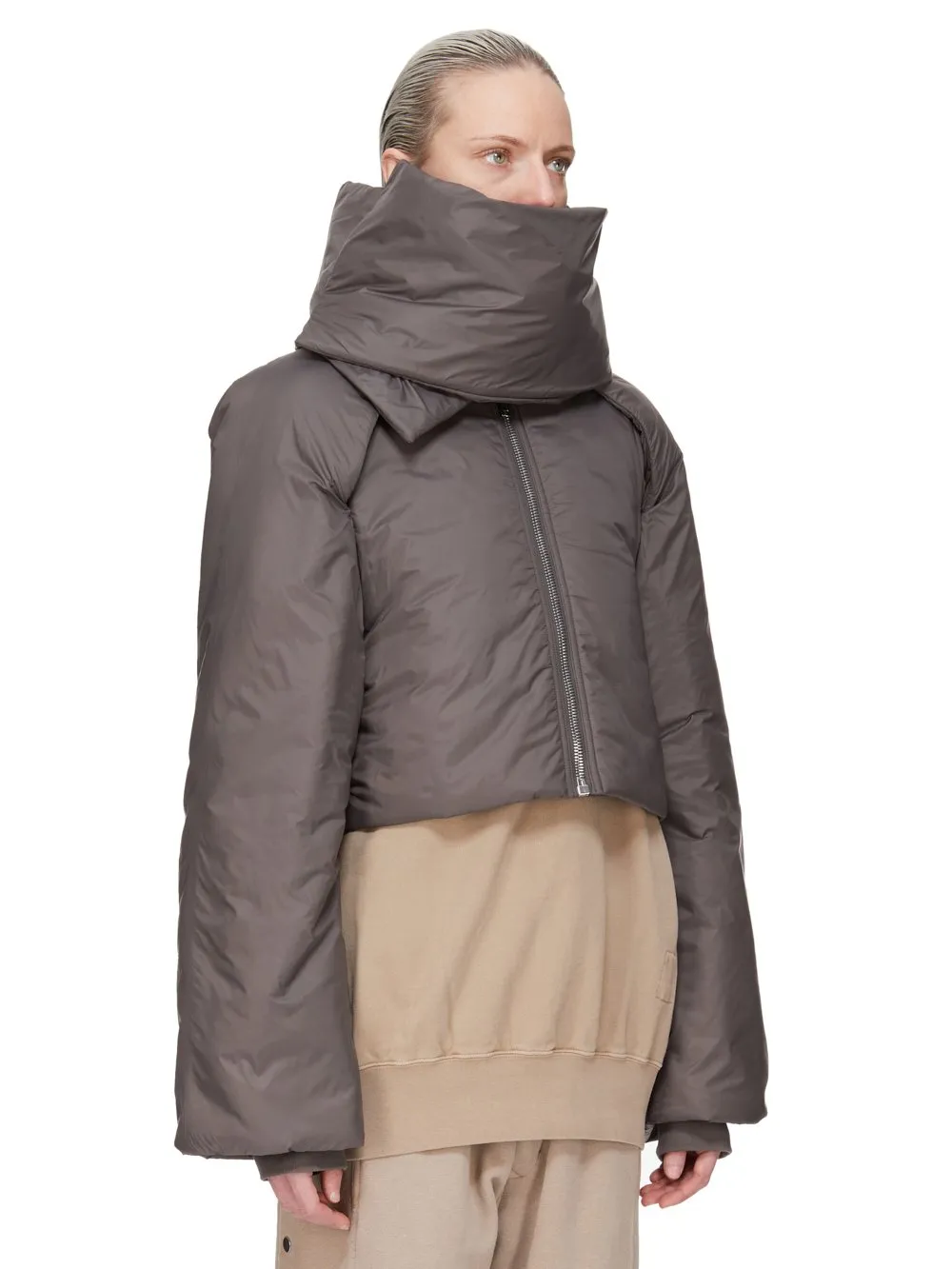Drkshdw Concordians Covertible Jkt In Bronze Recycled Nylon