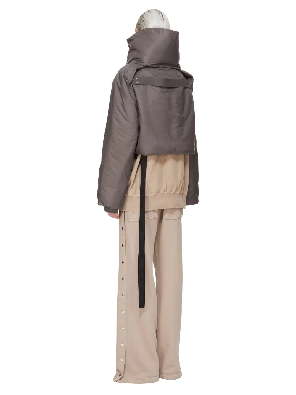 Drkshdw Concordians Covertible Jkt In Bronze Recycled Nylon