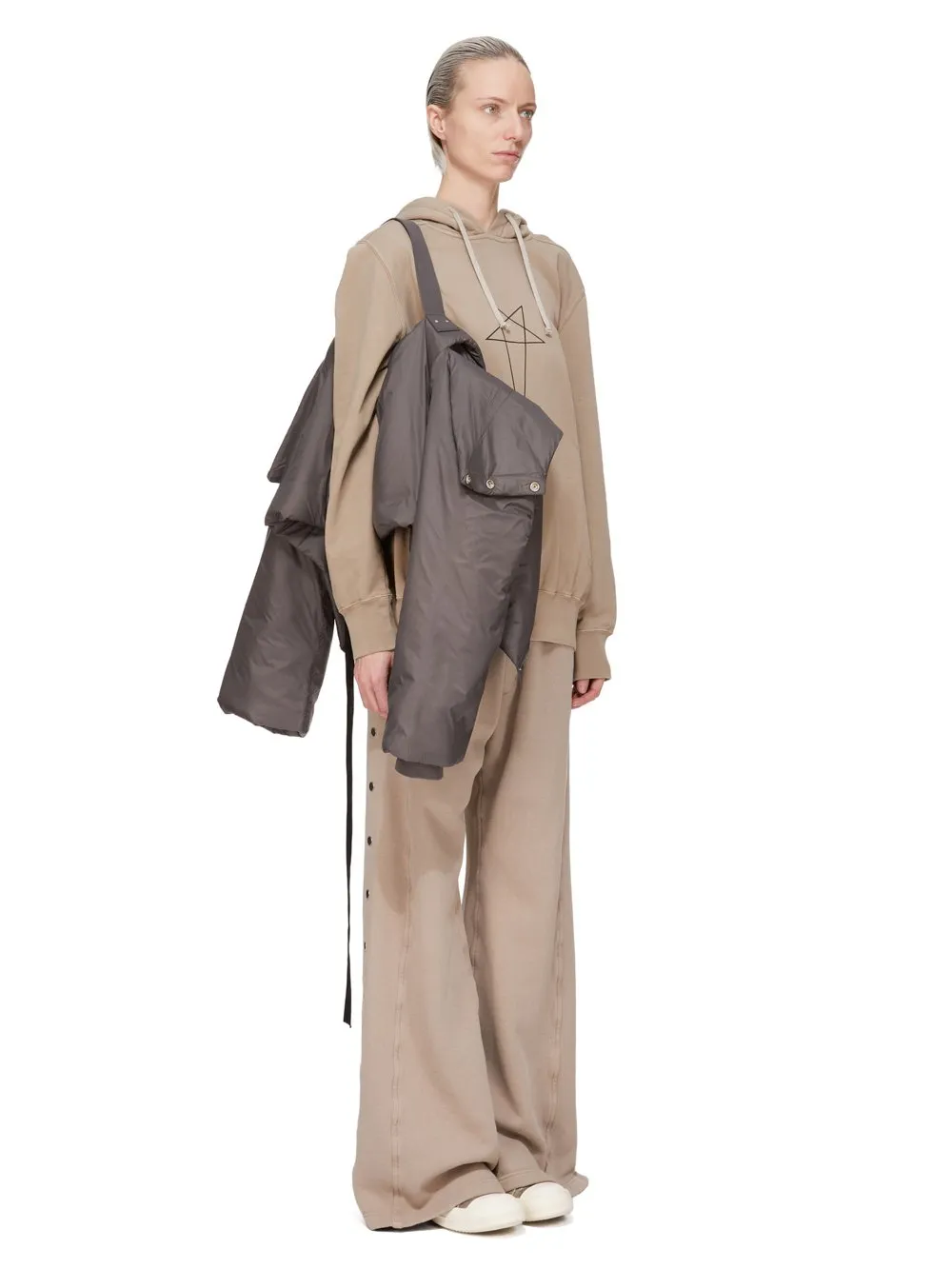 Drkshdw Concordians Covertible Jkt In Bronze Recycled Nylon