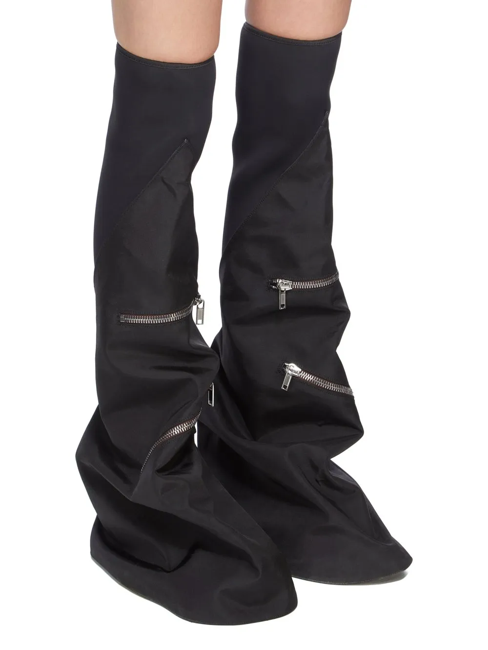 Drkshdw Concordians Cargo Fetish In In Black Nylon Canvas